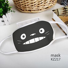 KZ217-龙猫动漫彩印太空棉口罩