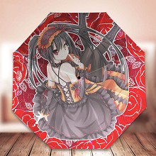 约会大作战时崎狂三折叠雨伞