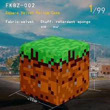 FKBZ-002-我的世界 海绵毛绒方形立体抱枕