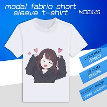 MDE443-menhera酱表情包莫代尔短袖T恤 单面