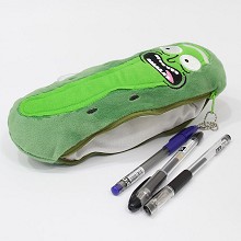 24x10cm莫蒂与瑞克瓜毛绒笔袋 （10个一套出）