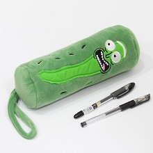 24x10cm莫蒂与瑞克瓜毛绒笔袋 （10个一套出）