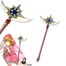 17CM魔卡少女樱-透明卡牌篇魔法权杖-蓝