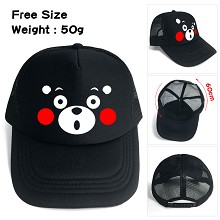 熊本熊O嘴 丝印logo太阳帽