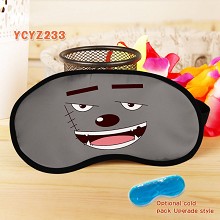 YCYZ233-喜羊羊与灰太狼动漫彩印复合布冰袋眼罩