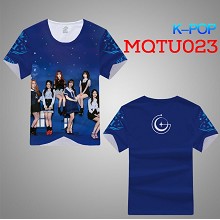K-POP明星组合 莫代尔全彩短袖T恤MQTU023