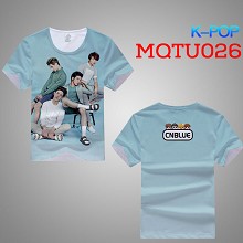 K-POP明星组合 莫代尔全彩短袖T恤MQTU026
