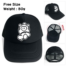 BTS小猪 丝印logo网帽 太阳帽