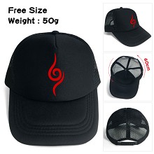 火影忍者-火焰标志 丝印logo网帽 太阳帽