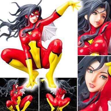 漫威漫画 美少女 蜘蛛女 spider-woman手办