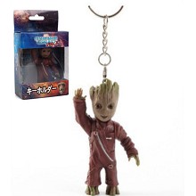 银河护卫队2 小树人宝宝格鲁特 公仔钥匙扣挂件