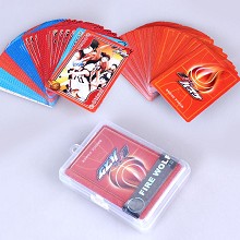 黑子篮球 塑料PVC收纳盒硬盒装 扑克牌