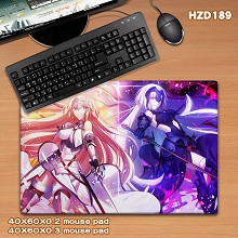 HZD189-fate grand order 命运动漫40X60橡胶课桌垫 鼠标垫