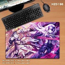 HZD190-fate grand order 命运动漫40X60橡胶课桌垫 鼠标垫