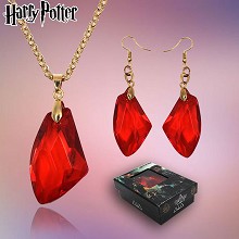 哈利波特项链+耳环