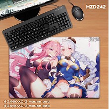 HZD242-一零计划 游戏40X60橡胶课桌垫 鼠标垫