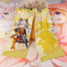 XQCWJ-074-崩坏学园X少女前线 琪亚娜 游戏全彩貂绒围巾