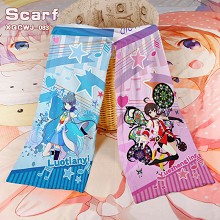 XQCWJ-083-VOCALOID 洛天依 乐正绫 动漫全彩貂绒围巾