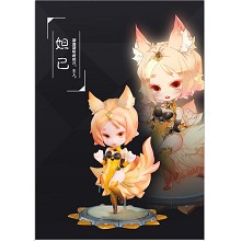 王者荣耀 Q版妲己 魅力之狐 手办模型