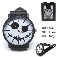 圣诞夜惊魂白色表盘石英手表