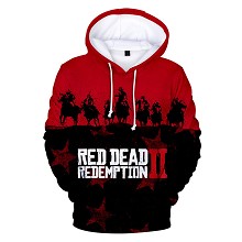 RED DEAD REDEMPTION 2 数码3D带帽卫衣