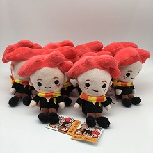 14CM哈利波特Q版罗恩卡通毛绒玩具公仔(10个一套出)