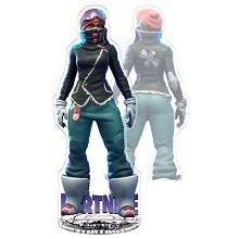 堡垒之夜第七赛季 FN粉雪双面不同 立牌21CM