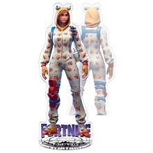 堡垒之夜第七赛季 FN汉堡睡衣双面不同 立牌21CM