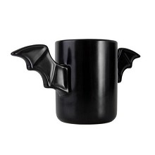 正版蝙蝠侠翅膀手柄骨瓷杯马克杯咖啡杯