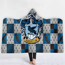 150x200CM哈利波特Ravenclaw北极绒连帽毛毯 斗篷毯(4天定做)