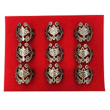 塞尔达传说 古铜戒指（9款一套）