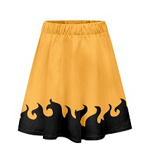 火影忍者数码印花3D女款短裙