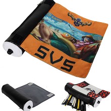 王者荣耀 项羽 帆布圆筒卷轴笔袋