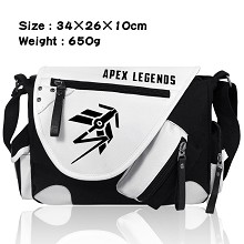 APEX英雄 加厚PU皮帆布拼色挎包