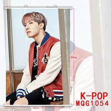 K-POP 白色塑料杆布画挂画(60X90)MQG1054