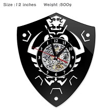 塞尔达传说 创意挂画挂钟钟表（PVC材质）