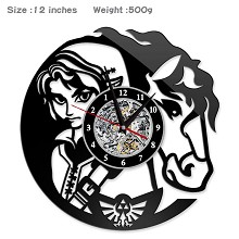 塞尔达传说 创意挂画挂钟钟表（PVC材质）