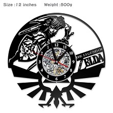 塞尔达传说 创意挂画挂钟钟表（PVC材质）