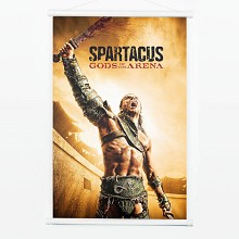 (60X90)GH0003斯巴达克斯Spartacus 影视白色塑料杆挂画