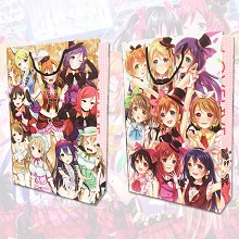 LOVELIVE 礼品袋福袋手提袋动漫小纸袋27.5x8.8x41CM