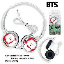 BTS 白羊明星头戴式耳机