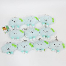 10CMROY6王源同款 毛绒玩具挂件(10个一套出)