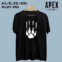 APEX英雄BLOODHOUND 黑色纯棉短袖T恤