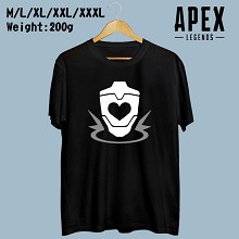 APEX英雄LIFELINE 黑色纯棉短袖T恤