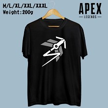 APEX英雄PATHFINDER 黑色纯棉短袖T恤