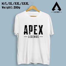 APEX英雄 白色纯棉短袖T恤