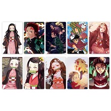 鬼灭之刃 10个一版装磨砂卡贴（5套起批）