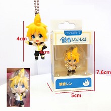 镜音连初音 珠帘挂饰钥匙扣