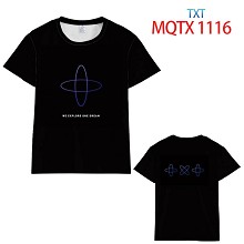TXT 全彩印花短袖T恤 MQTX1116