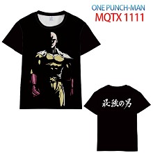 一拳超人 全彩印花短袖T恤 MQTX1111